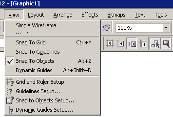 Customize the commands of CorelDraw Toolbars